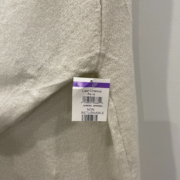 RDI Beige V-Neck Pullover Sweater - Picture 8 of 8